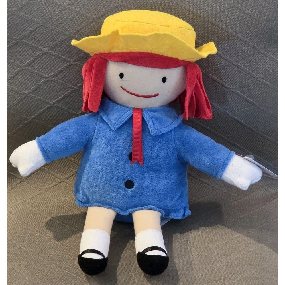 Kohl's Cares Madeline 12" Stuffed Plush Doll Toy w/ Blue Coat - NWT